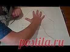 Выкройка рукава с помощью ладошки / Прочие виды рукоделия / Шитье