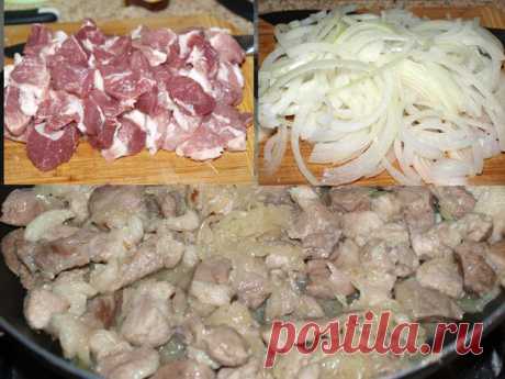 ЛОДОЧКИ из слоеного теста с картофелем, мясом и огурчиками