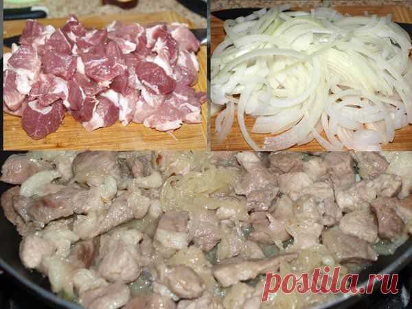 ЛОДОЧКИ из слоеного теста с картофелем, мясом и огурчиками