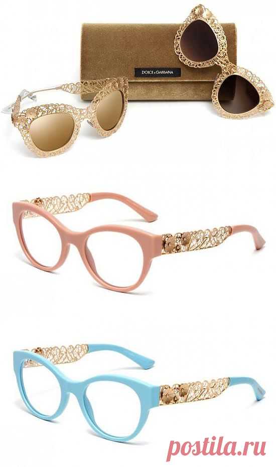 Новая коллекция оправ от Dolce & Gabbana сезона осень-зима 2013 - 2014