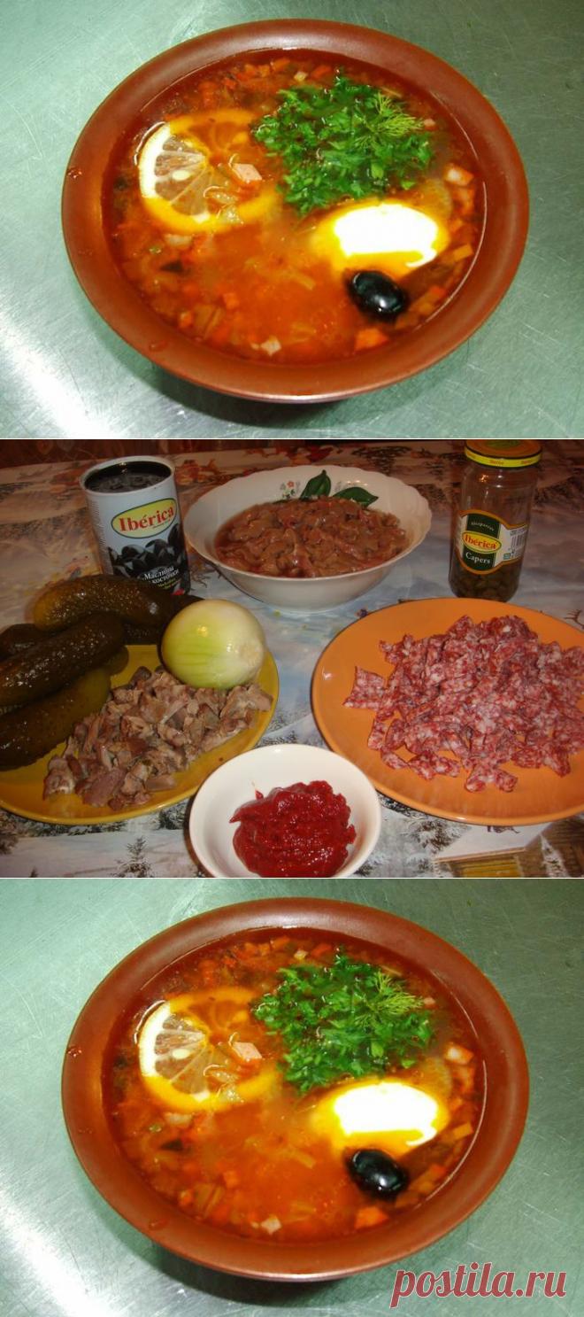 Сборная солянка мясная