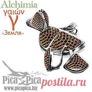 Гарнитур украшений Fate от Богини Фрейи | Ювелирные украшения с эмалью PicaPica. Московские ювелирные изделия.