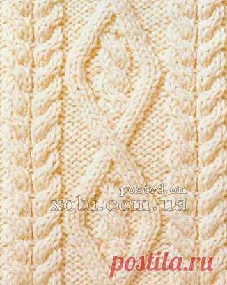 узор с косами 0030