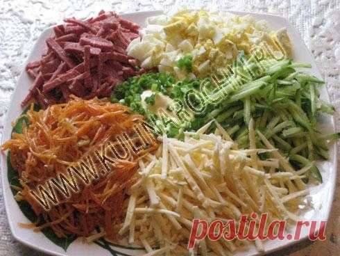 Салат Флоренция рецепт - Кулинарочки!