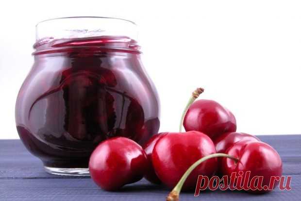 Вишневое желе без желатина — Домашняя кулинария