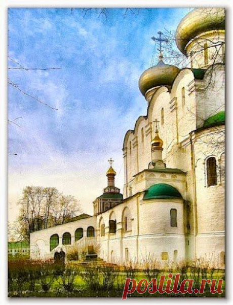 Built on the shores of picturesque Lake Novodevichy monastyr﻿