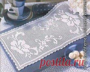 Филейное вязани