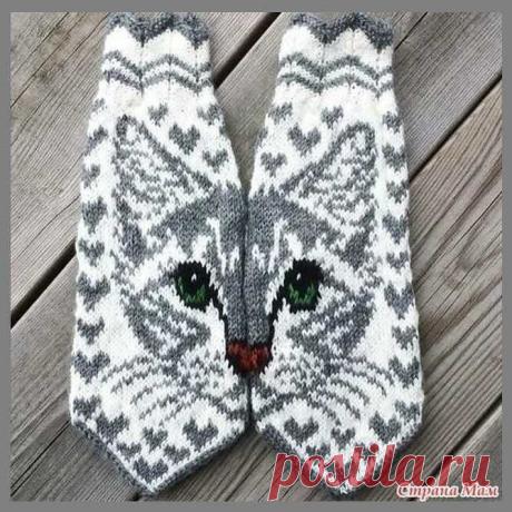 Очень красивые варежки