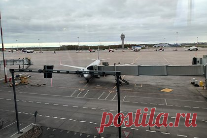 В российском аэропорту произошла массовая задержка рейсов