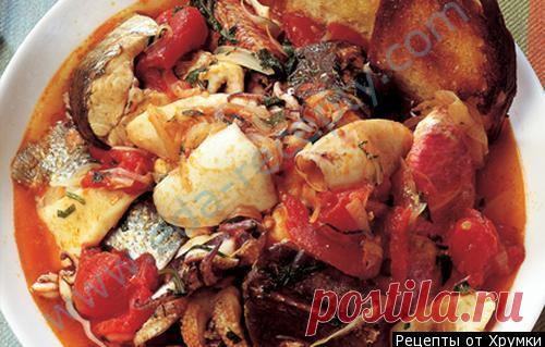 Каждый день новые рецепты--Адриатический рыбный суп