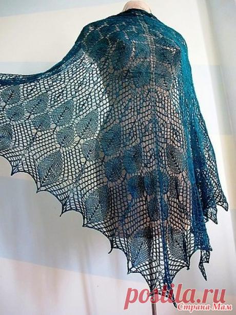 Шаль Mariposa - начинаем марафон - Вяжем вместе он-лайн - Страна Мам