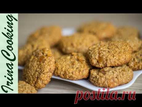 Постное Овсяное Печенье 🍪 Вегетарианское Печенье с Овсяными Хлопьями