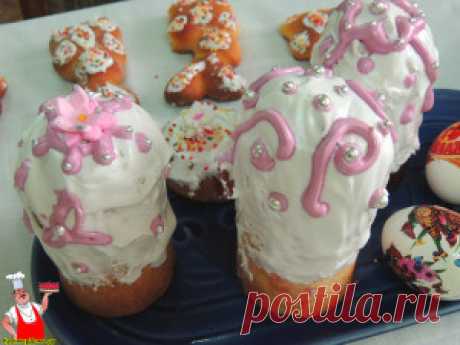 Куличи экономные (с минимальным количеством яиц и масла).
