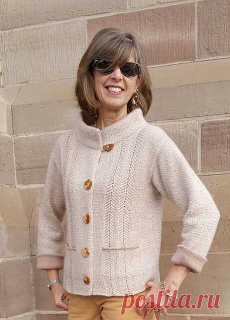 Стильный жакет Spring Tweed Jacket - Вяжи.ру