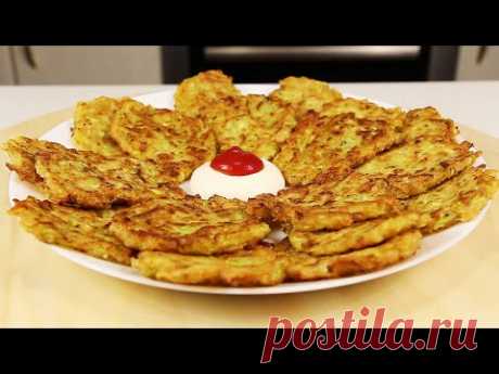 Еще Одна Идея для ПОСТА!/Постные КАБАЧКОВЫЕ ОЛАДЬИ - Нежные и Вкусные/Постное Блюдо из Кабачка/Vegan