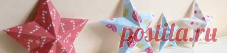 Making Christmas Decorations - Easy 3D Stars, Baubles, and More