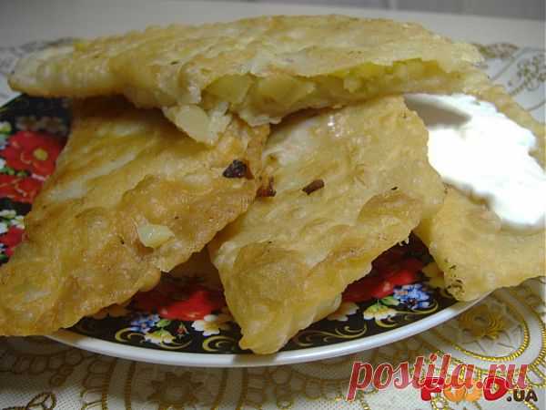 Чебуреки с сырой картошкой - Ммммммммммммм ...это вкуснятина - поверьте - не я это сказала ....