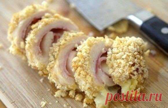 Куриные рулетики  / Необычные решения