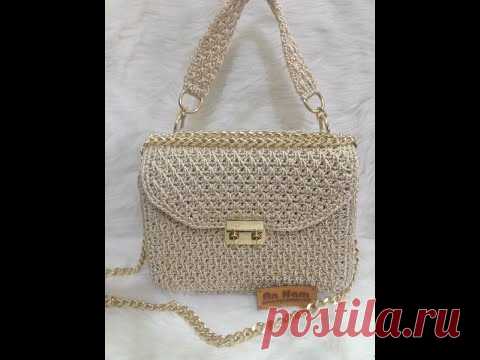 Phần 1: Hướng dẫn móc túi xách khoá bấm mini (Instruction for crochet bags with mini lock - Part 1)