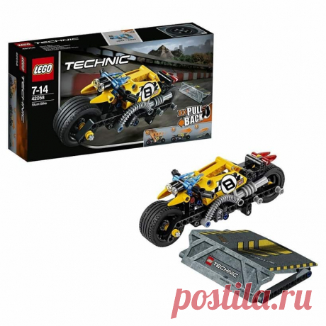 Конструктор LEGO Technic Мотоцикл для трюков | Люксор