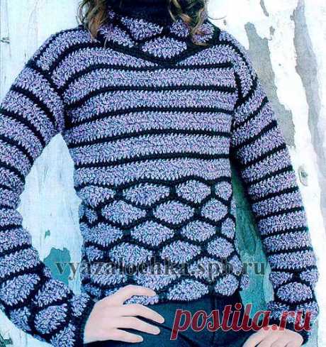 *Пуловеры и Джемперы | ЕЛЕНА ВЯЗАЛОЧКА – Вязание Спицами и Крючком | Лушие Схемы и Модели Бесплатно