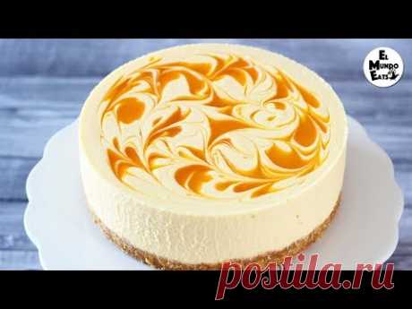 No-Bake Mango Cheesecake | El Mundo Eats recipe #55