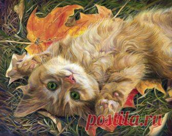 Художник Lucie Bilodeau. Пушистый живой генератор уюта Художник Люси Билодо (Lucie Bilodeau) родилась в мае 1967 году в Канаде. С семи лет начала заниматься живописью, а в возрасте 14 лет стала студенткой Монреальской школы «Mission: Renaissance», где изу...