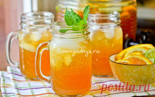 Самые вкусные рецепты домашнего лимонада - Меню Дня - menyudnya.ru