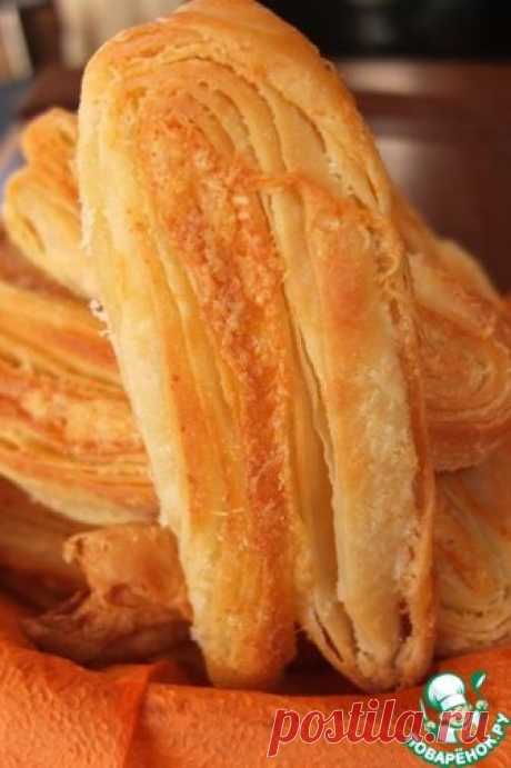 Сырные язычки - кулинарный рецепт