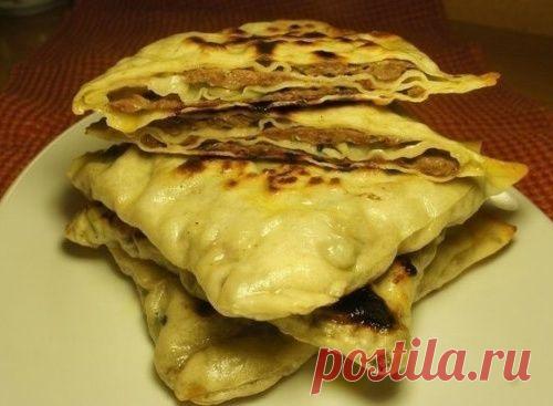 Китайские лепешки с мясом-безумно вкусные и сочные