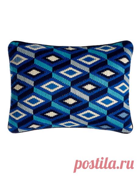 Jonathan Adler Bargello Diamonds Pillow
