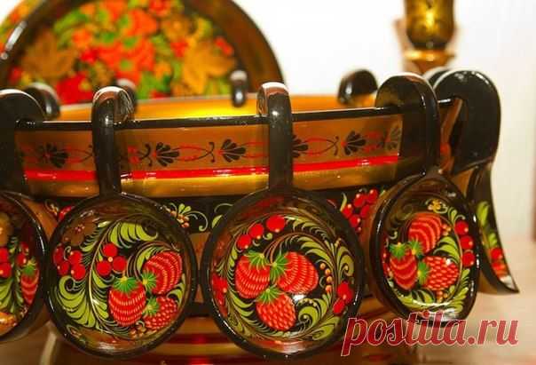 Хохломская роспись (Хохлома)