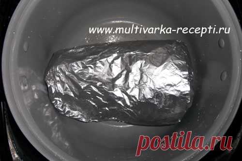Свиная рулька в мультиварке (в фольге)