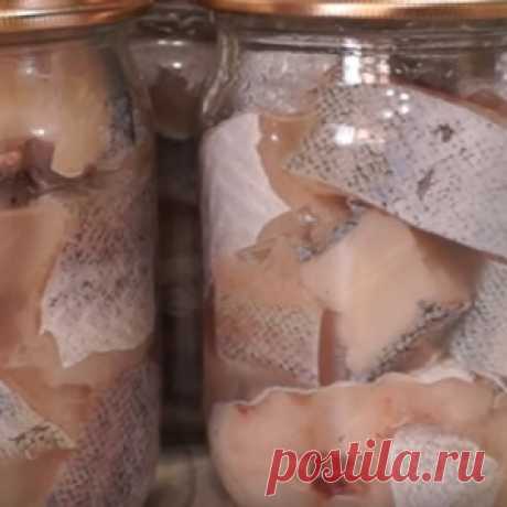 Консервы из Минтая в масле в Домашних условиях