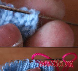 Закрывание края вязаной резинке. Уроки мастерства, Мастер-класс | Уроки машинного вязания. Курсы и мастер-классы