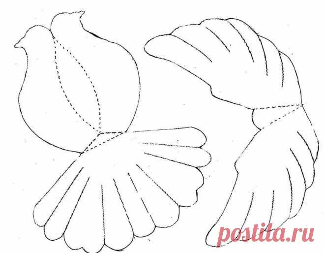 «Шаблон поделки Голубь мира из бумаги на А4, как сделать поде» — карточка пользователя Иван Кондратьев в Яндекс.Коллекциях