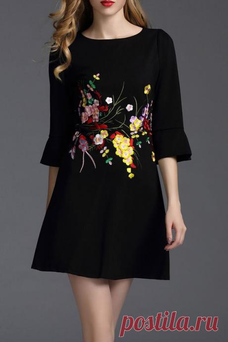 Красивые и очень женственные платья с вышивкой — Модно / Nemodno