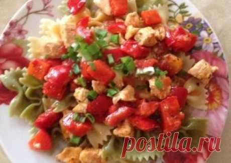 Фарфалле по-мексикански с курицей Автор рецепта Олеся Рогова - Cookpad