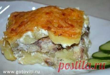 КАРТОФЕЛЬНАЯ ЗАПЕКАНКА СО СКУМБРИЕЙ! - Готовить Вкусно (ツ)