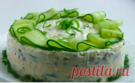 Рецепт красивого, яркого и вкусного салата «Мадмуазель»
