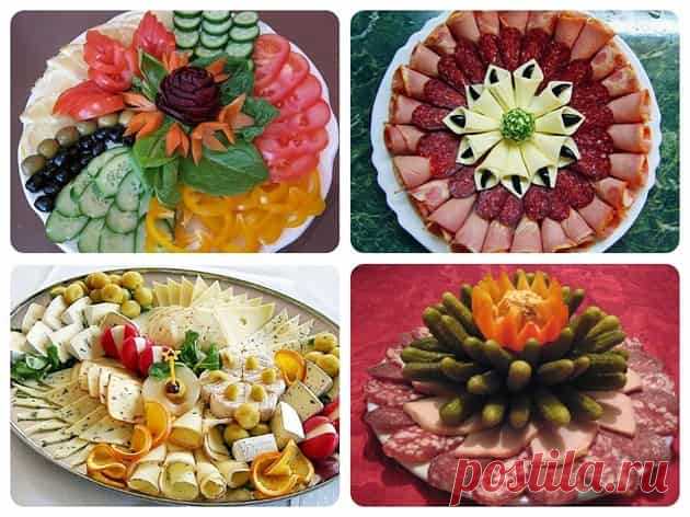 Закуски на Новый год 2019: новые вкусные и простые рецепты - фото как красиво подать нарезку