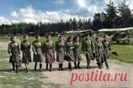 Ожившие фотографии СССР во время Второй мировой войны - ЯПлакалъ Переводчица с немецкого языка Ольга Ширнина из Москвы, известная под ником Klimbim, увлекается колоризацией винтажных фотографий, превращая старинные чёрно-белые изображения в цветные. После её работы снимки словно обретают второе дыхание, а история пред...