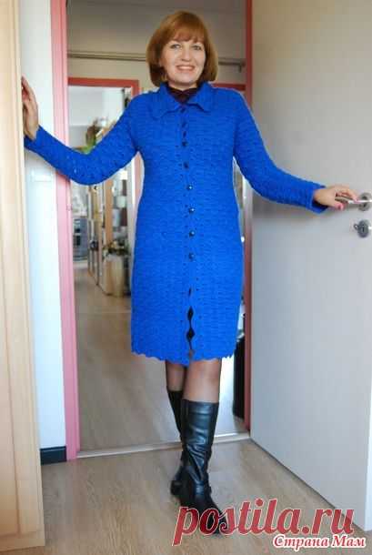 Пальто "Тридакна" - Вязание - Страна Мам