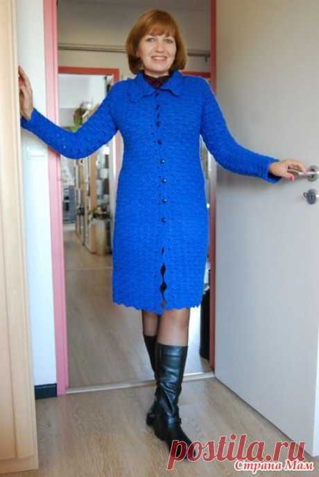 Пальто "Тридакна" - Вязание - Страна Мам