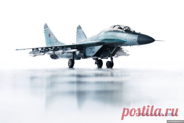 Рекламная фотосъемка истребителя МиГ-35 - ЯПлакалъ