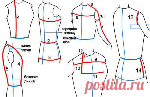 Как правильно снять мерки одежды | Советы портного