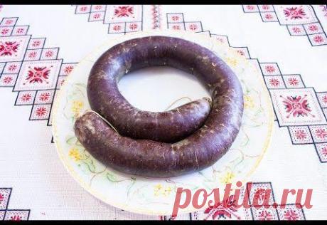 Домашняя кровяная колбаса — пошаговый рецепт | Краше Всех