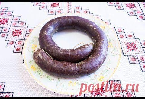 Домашняя кровяная колбаса — пошаговый рецепт | Краше Всех