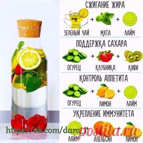 Полезные лимонадики  (не для ежедневного применения)