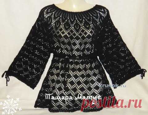 Ажурная туника 